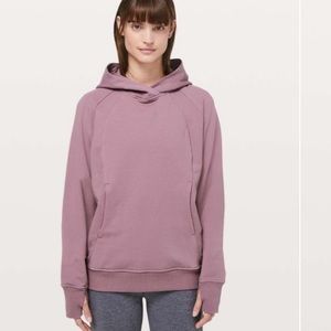 Lululemon pink Scuba Hoodie